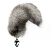 Анальные пробки серебристый