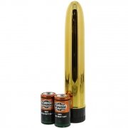 Вибраторы пластиковые золотистый