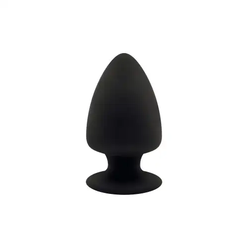 Анальная пробка SilexD (Model 1 size XS) двухслойная, силикон+Silexpan, диаметр 4,5см photo 1