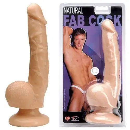 Реалистичный фаллоимитатор FAB COCK, LIGHT  photo 1