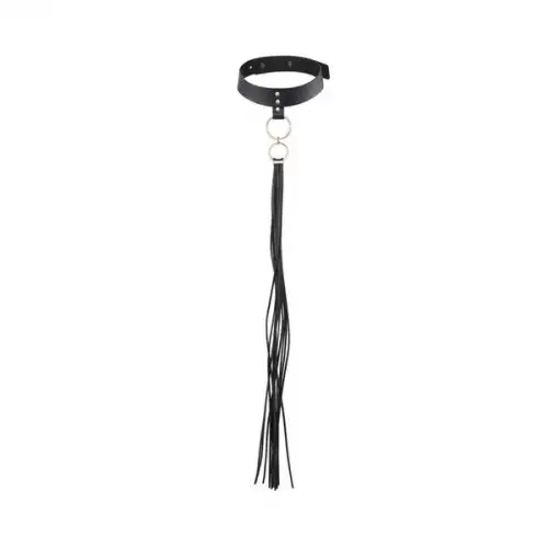 Чокер Bijoux Indiscrets MAZE - Tassel Chocker Black photo 1