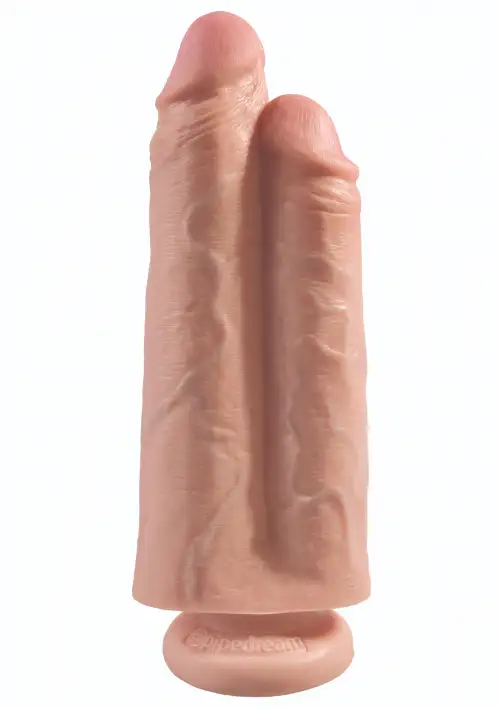 Pipedream Two Cocks One Hole 9 Inch двойной фаллоимитатор, 22.5х8.5 см photo 1