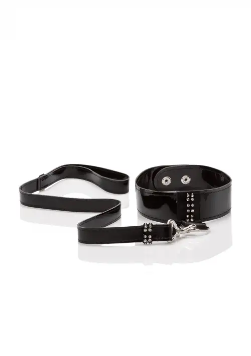 CalExotics Diamond Leash and Collar Set - ошейник с поводком photo 1