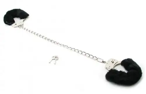 Поножи  FURRY LEG CUFFS BLACK photo 1