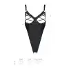 Боди из экокожи Celine Body black L/XL — Passion: с доступом, открытый photo 7