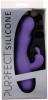 Вибратор PURRFECT SILICONE DUO VIBRATOR, фиолетовый photo 2