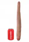 Двойной фаллоимитатор King Cock 16 Tapered Double Dildo, 40,6х4,3 см photo 4