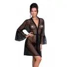 Воздушный пеньюар LOVELIA PEIGNOIR black XXL/XXXL - Passion photo 1