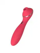 Вакуумный вибратор KisToy Polly Plus Red photo 1