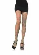 Колготки с имитацией татуировки LEG7510 photo 1