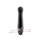 Вибратор для точки G с электростимуляцией Mystim Right on Ron Black Edition photo 7