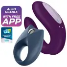 Набор Satisfyer Partner Box 2 (смарт-вибратор для пар Double Joy + виброкольцо Royal One) photo 1