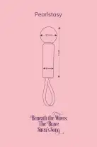 Мини-вибромассажер FairyGasm Pearlstasy green photo 2