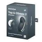 Вибростимулятор-пульсатор Satisfyer Tap & Climax 2 Grey, эффект постукивания пальцем photo 7