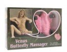  Вибромассажер бабочка розового цвета с поясом The Butterfly Massager   photo 2