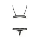 Комплект белья ERZA SET black L/XL - Passion: лиф и трусики photo 4