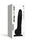 Реалистичный фаллоимитатор Strap-On-Me SOFT REALISTIC DILDO Black - Size S photo 3