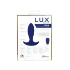 Анальная пробка с пульсацией Lux Active – Throb – 4.5" Anal Pulsating Massager, пульт ДУ photo 9