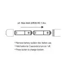 Вибратор Rocks Off RO-140mm Prism Rainbow photo 4