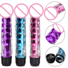 Гелевый вибратор с функцией вращения photo 2