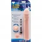 Набор для увеличения пениса CyberSkin 3-in-1 Vibrating X-tra Cock photo 4
