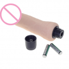 Фаллоимитатор реалистичный с вибрацией 20 см, водонепроницаемый photo 1