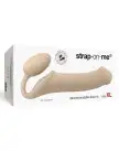 Безремневой страпон Strap-On-Me Flesh XL, полностью регулируемый, диаметр 4,5см photo 5