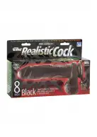 Фаллоимитатор REALISTIC COCK 8 BLACK photo 4