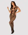Бодистокинг Obsessive Bodystocking G322 S/M/L, фантасмагорически-силуэтный крой photo 3