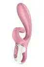 Смарт вибратор кролик Satisfyer Hug Me Pink, 2 мотора, диаметр 4,2см, широкая клиторальная часть photo 2