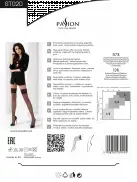 Чулки в сетку Passion ST020 nero photo 4