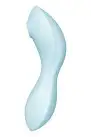 Вакуумный смарт-стимулятор с вибрацией Satisfyer Curvy Trinity 5 (Blue), управление со смартфона photo 4