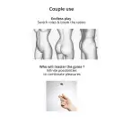 Безремневой вибрострапон с вакуумной стимуляцией Strap-On-Me MULTI ORGASM Black XL, регулируемый photo 10