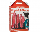 Страпон Doc Johnson Vac-U-Lock - Crystal Jellies Set photo 6