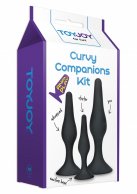 Набор анальных пробок Curvy Companions Kit 3Pcs photo 2