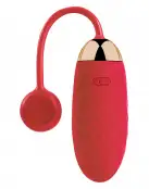 Svakom Ella Vibrating Egg Red виброяйцо, 21.5х3.3 см photo 2