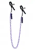 CalExotics Purple Chain Nipple Clamps зажимы для сосков photo 1