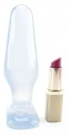 Анальная пробка BUTT PLUG CLEAR JELLY MEDIUM photo 4